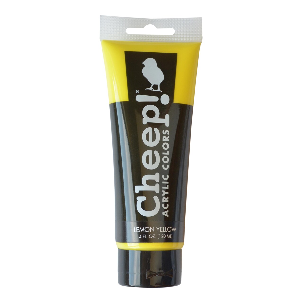 Cheep! Acrylic Paints, 4 oz. Tube - Lemon Yellow, Perfect for Artists - Quality Acrylic Paint Heavy Body Paint Artist and Student